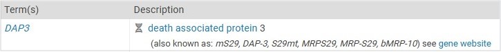 medical acronym gene dap